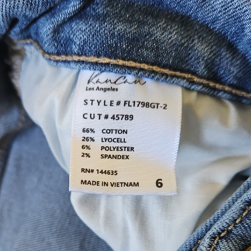KanCan Medium Blue Flare Jeans - Picture 5 of 5